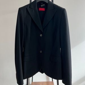 HUGO black 2-button women's blazer size 6